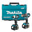 Makita DLX2414T01 18V 2 x 5.0Ah Li-Ion LXT Brushless Cordless Twin Pack