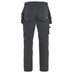 Blaklader 1720 Stretch Trousers Black 36" W 30" L