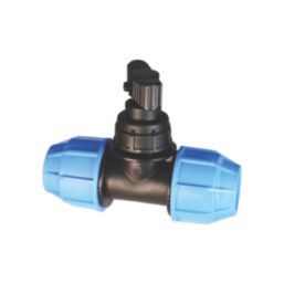 FloPlast MDPE Stop Cock 32mm x 32mm