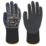 Wonder Grip WG-333 Rock & Stone  General Handling Gloves Grey Small