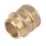 Flomasta  Brass Compression Adapting Male Coupler 28mm x 1"