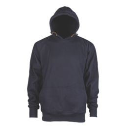 Site Alder Hooded Sweatshirt Black Large 41" Chest