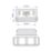 McAlpine T23U Multifit Blanking Plug White 40mm