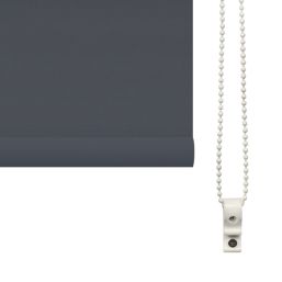 Renaissance Roller Blackout Thermal Blind Slate Grey 150cm x 160cm Drop