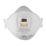 3M 9322+ Aura Cool Flow Comfort Disposable Valved Masks P2 10 Pack