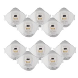 3M 9322+ Aura Cool Flow Comfort Disposable Valved Masks P2 10 Pack