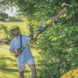Webb Eco WEV20PSHTB2 20V 1 x 2.0Ah Li-Ion   Cordless 2-in-1 Long Reach Hedge Trimmer & Pole Saw