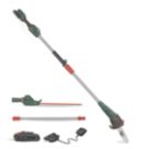 Webb Eco WEV20PSHTB2 20V 1 x 2.0Ah Li-Ion   Cordless 2-in-1 Long Reach Hedge Trimmer & Pole Saw
