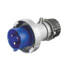 MK 32A 2P+E Site Service Plug 200-250V