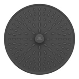 Ideal Standard Alu+ Fixed Rain Shower Head Silk Black 260mm