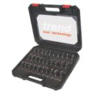 Trend 1/4" Shank Router Cutter Set 30 Pieces