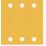 Bosch Expert C470 240 Grit 6-Hole Punched Multi-Material Sanding Sheets 115mm x 107mm 10 Pack