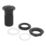 Flomasta Slotted Pop Up Small Basin Waste Matt Black 66mm