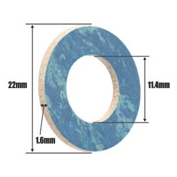 Arctic Hayes Ball Valve Seating Washers 1/2" 5 Pack