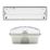 Lexco  Indoor Maintained or Non-Maintained Emergency Rectangular LED Bulkhead White 3.5W 150lm