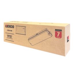 Lexco  Indoor Maintained or Non-Maintained Emergency Rectangular LED Bulkhead White 3.5W 150lm