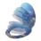 Pilica Soft-Close Toilet Seat Moulded Wood Sea