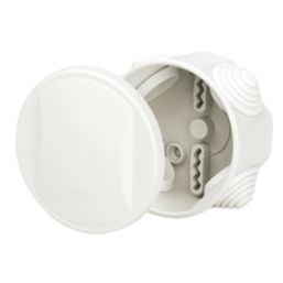 Vimark 4-Entry Round Junction Box with Knockouts 67mm x 48mm x 67mm