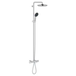 Grohe Vitalio Start 250 HP Rear-Fed Exposed Chrome Thermostatic Bath/Shower System
