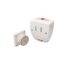 Agrippa Wireless Sound-Activated Fire Door Holder White