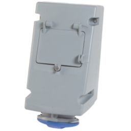 Amphenol 32A 2P+E Socket with 40A RCD 200-250V