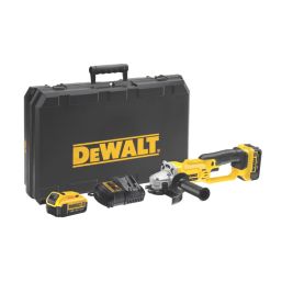 DEWALT DCG412M2-GB 18V 2 x 4.0Ah Li-Ion XR 5"  Cordless Angle Grinder