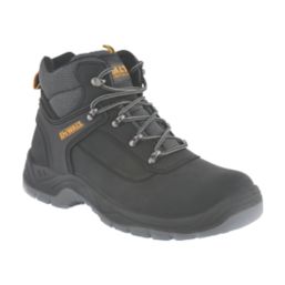 DEWALT Laser Size 7  Black  Steel Toe Cap Safety Boots