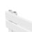 Flomasta Cantilever 800mm x 400mm 1017BTU White Vertical Designer Radiator