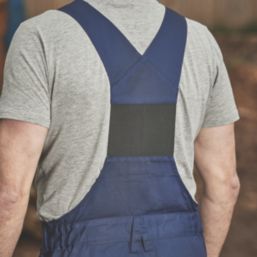 Site Stoian Bib & Brace Navy X Large 36" W 32" L