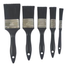 Flat Paint Brush 5 Piece Set