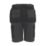 DEWALT Bonnie Womens Work Short Grey/Black Size 16