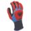 MCR Safety IP1071ND Cut & Impact Resistant Gloves Black/Blue/Red X Large