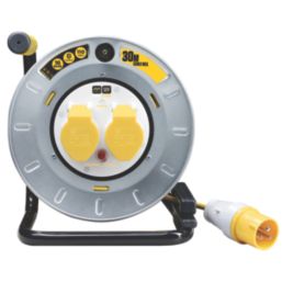 PRO XT OTMU30162LV-XD 16A 2-Gang 30m  Cable Reel 110V