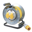 PRO XT OTMU30162LV-XD 16A 2-Gang 30m  Cable Reel 110V