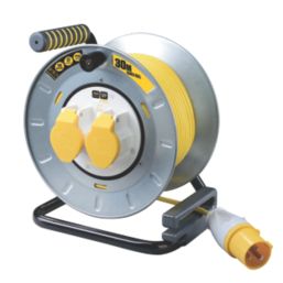 PRO XT OTMU30162LV-XD 16A 2-Gang 30m  Cable Reel 110V