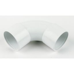 FloPlast Solvent Weld Bend 92.5° White 50mm