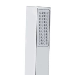 Bristan Cobalt Chrome 123mm Deck Mounted Dual Control Manual Shower Mixer Tap