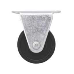 Essentials Heavy Duty Fixed Castor 37mm Black