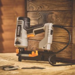 Titan TTB970NST 32mm Second Fix Electric Nail Gun / Stapler 240V - Screwfix
