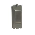 Varilight PowerGrid 1-Module Grid Blanking Plate Brushed Steel