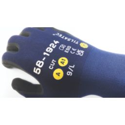 Tilsatec  ESD Gloves Blue / Black Medium 1 Pair