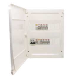 Garo G224B-7A 24-Module 7-Way Populated  Dual RCD Consumer Unit