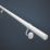 Rothley  Steel Handrail Kit Matt White  1200mm