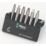 Wera Bit-Check 6 V Universal 1 1/4" Hex Shank Square Bit Set 6 Pieces