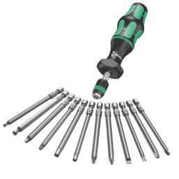Wera Kraftform Kompakt 60  Interchangeable Screwdriver Set 17 Pieces