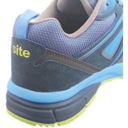 Site Eveite Metal Free   Safety Trainers Black / Blue Size 11
