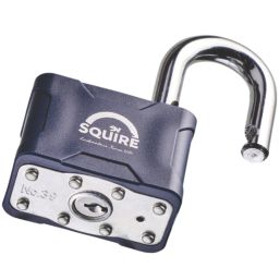 Squire 39/NO.6H Laminated Padlock & Hasp Set Blue 152mm