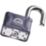 Squire 39/NO.6H Laminated Padlock & Hasp Set Blue 152mm
