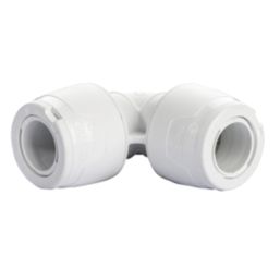 Hep2O  Plastic Push-Fit Equal 90° Keyless Elbow 15mm 10 Pack
