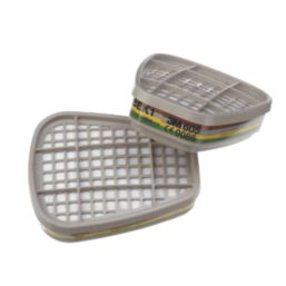 3M 6059 Reusable Respiratory Filters A1B1E1K1 2 Pack